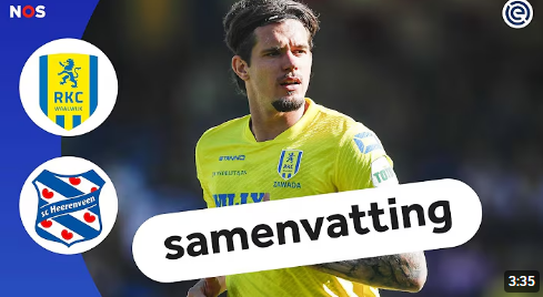 Samenvatting RKC Waalwijk - SC Heerenveen