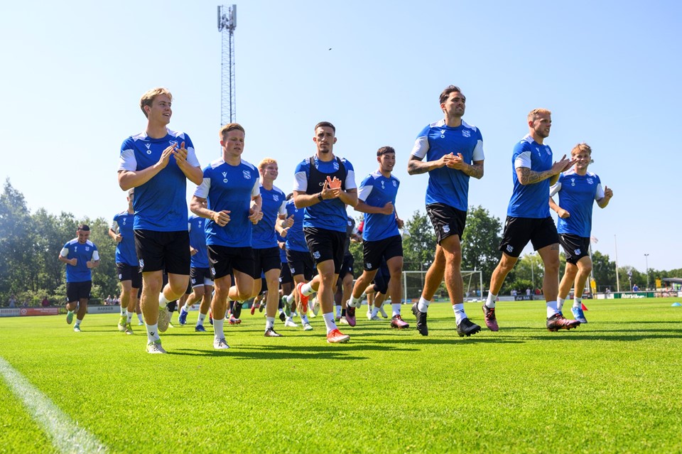 Eerste training SC Heerenveen