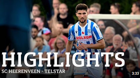 Samenvatting SC Heerenveen - SC Telstar