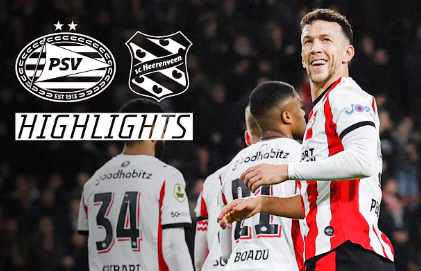 Samenvatting PSV - SC Heerenveen
