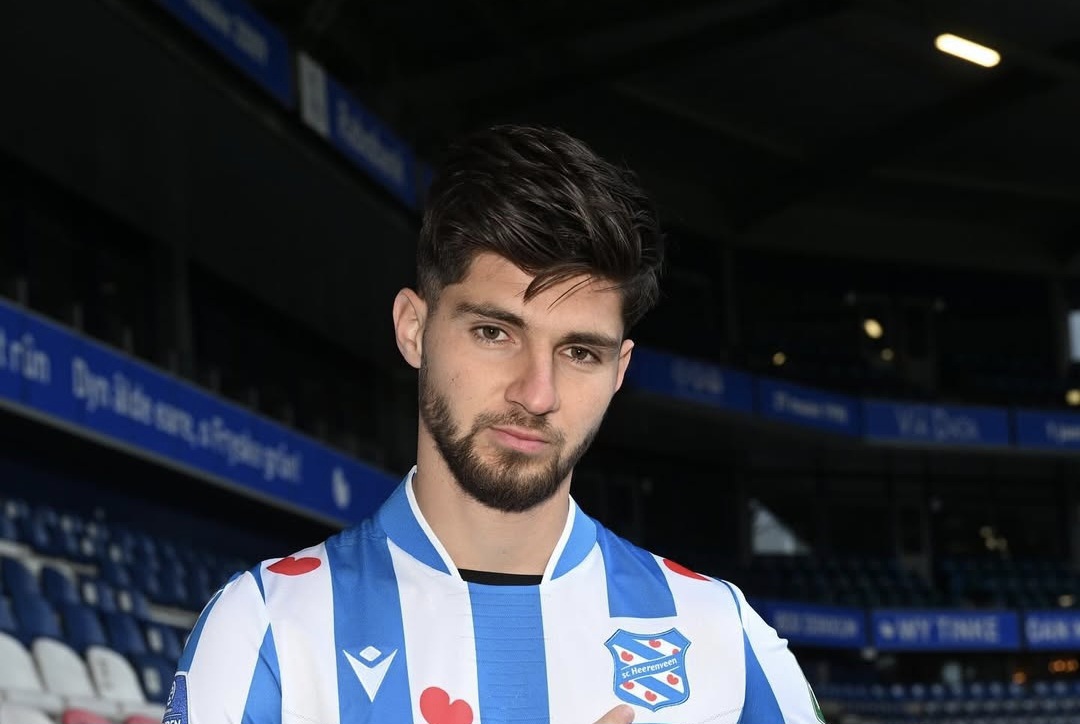 Hristiyan Petrov blij met de winst op Sparta