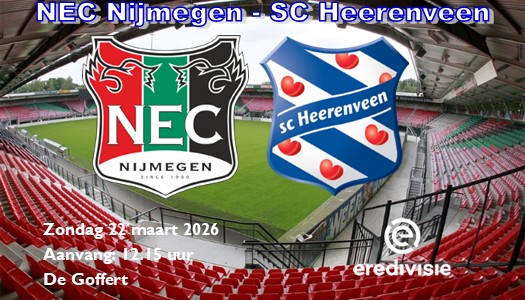 SC Heerenveen neemt een punt mee uit Nijmegen