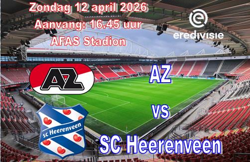 SC Heerenveen verliest weer bij AZ