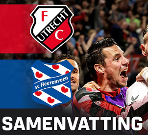 Samenvatting FC Utrecht - SC Heerenveen
