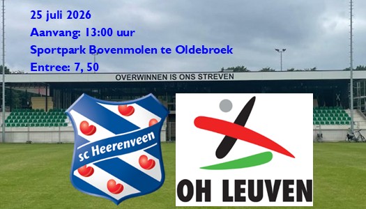 Extra oefenwedstrijd toegevoegd