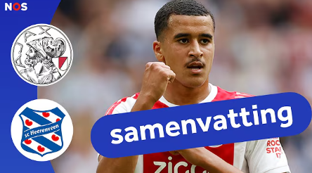 Samenvatting Ajax - SC Heerenveen  2-2