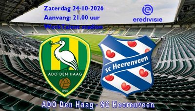 SC Heerenveen wint ook in Den Haag