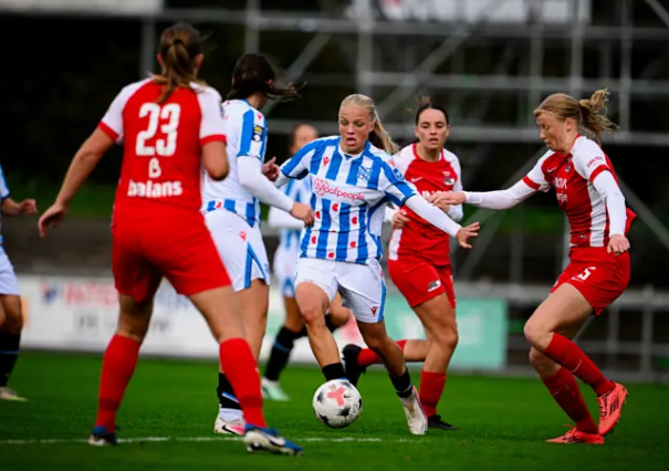 Winst voor Vrouwen SC Heerenveen 